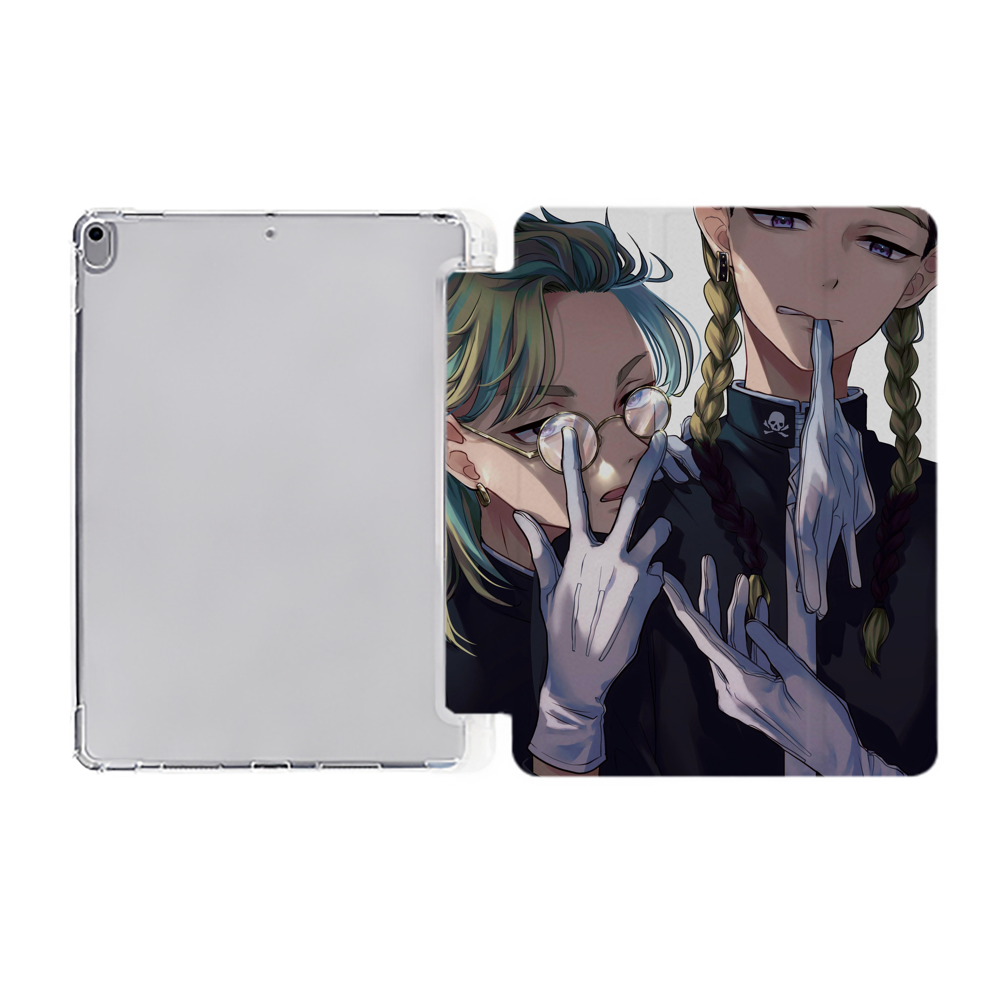 （画像用） 東京リベンジャーズ Tokyo Revengers IPad ケース ペン収納付き 三つ折りスタンド PUレザー×シリコン 対応機種9.5/10.5/10.9インチ